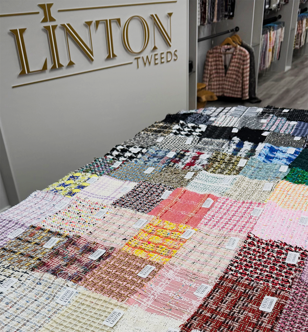 이자벨앤코 린튼 LINTON 프리미엄 트위드 원단